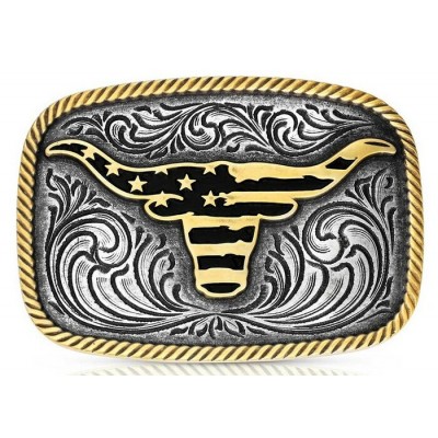 MONTANA SILVERSMITH - Boucle de ceinture Western...