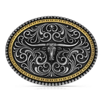 MONTANA SILVERSMITH - Boucle de ceinture Two Tone...