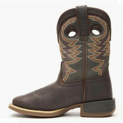 DURANGO - Collection Enfants, Lil Rebel Pro DBT0219 - Brun Foncé et Bleu