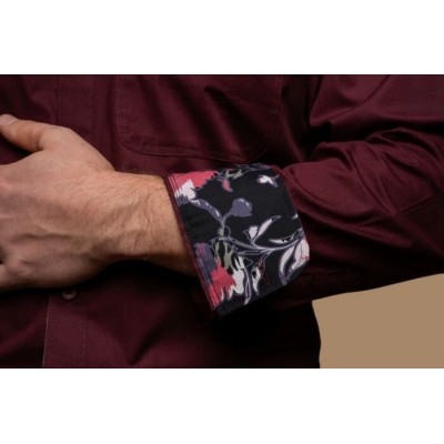 RANCH BRAND - Chemise pour Homme - Bourgogne