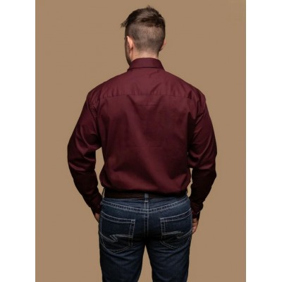 RANCH BRAND - Chemise pour Homme - Bourgogne