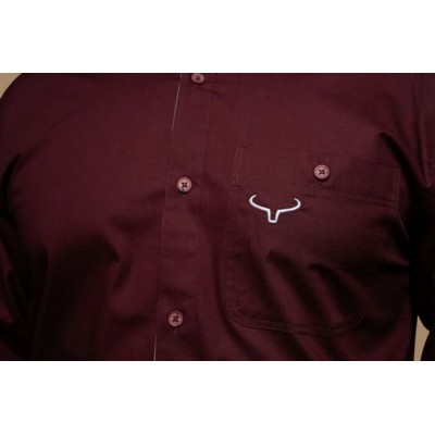 RANCH BRAND - Chemise pour Homme - Bourgogne