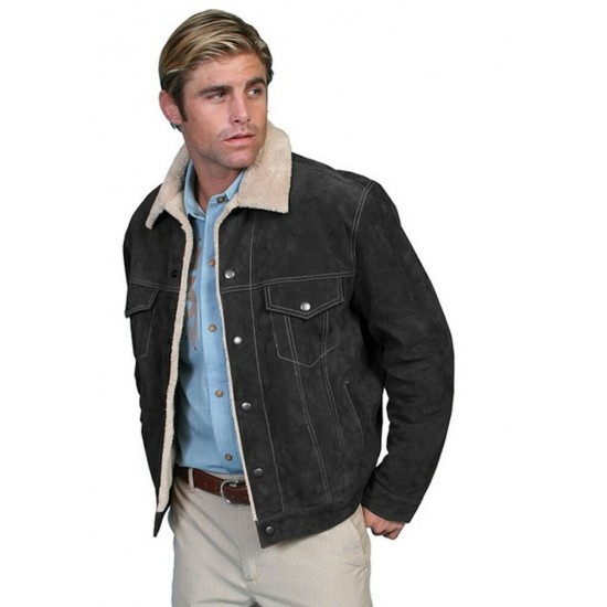 SCULLY - Veste de Jeans pour Homme - Noir