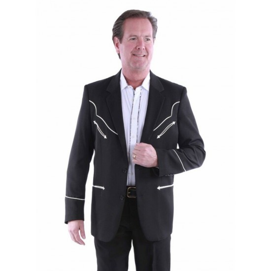 SCULLY - Blazer pour Homme - Noir