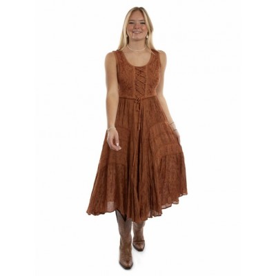 SCULLY - Robe pour Femme - Rouille