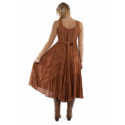 SCULLY - Robe pour Femme - Rouille
