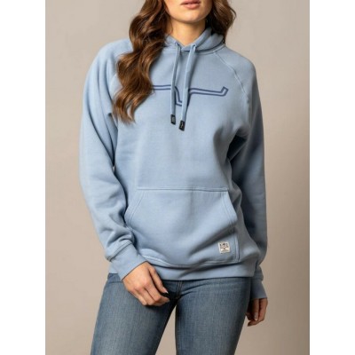 KIMES RANCH - Hoodie Outlier - Carbon Blue