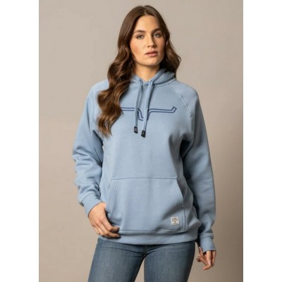 KIMES RANCH - Hoodie Outlier - Carbon Blue