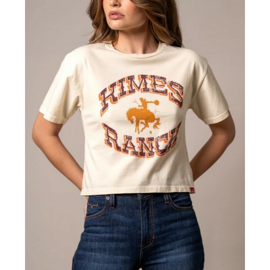 KIMES RANCH - T-Shirt Lucky B Bucking - Ivoire