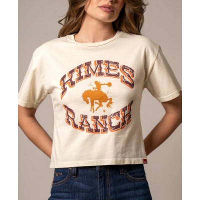 KIMES RANCH - T-Shirt Lucky B Bucking - Ivoire