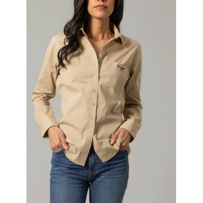 KIMES RANCH - Chemise KR Team - Khaki