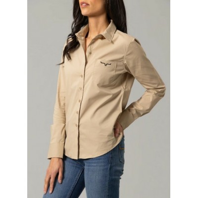 KIMES RANCH - Chemise KR Team - Khaki
