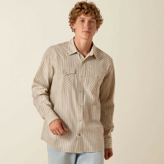 ARIAT - Chemise Ajustée Rétro Hesper - Sandshell Stripe
