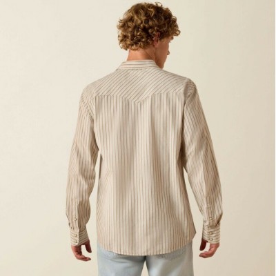ARIAT - Chemise Ajustée Rétro Hesper - Sandshell Stripe