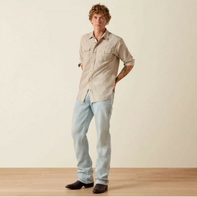 ARIAT - Chemise Ajustée Rétro Hesper - Sandshell Stripe