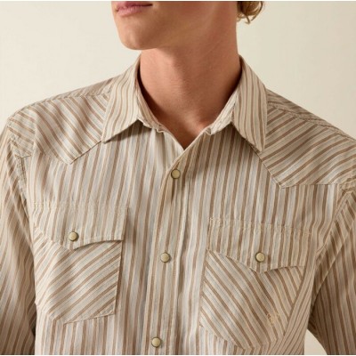 ARIAT - Chemise Ajustée Rétro Hesper - Sandshell Stripe