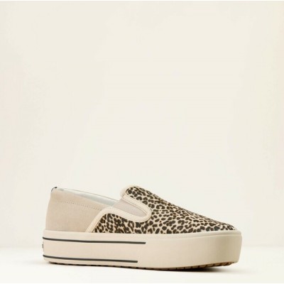 ARIAT - Chaussure Skylar Enfilables - Cheetah Crème