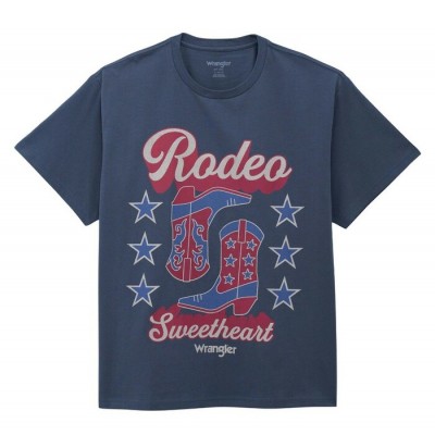 Wrangler® - T-Shirt Sweetheart - Denim Foncé