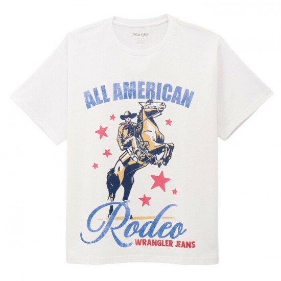 Wrangler® - T-Shirt All American - Blanc Éclatant