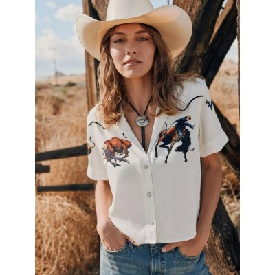 Wrangler® - Chemise Camp de Rodéo Lainey Wilson x Wrangler