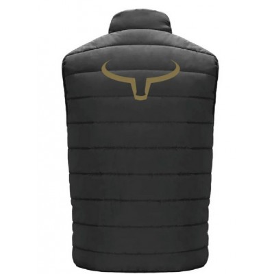 RANCH BRAND - Veste Légère Sans Manches - Noir et Brun Coyote