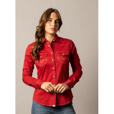 KIMES RANCH - Chemise Skeeter - Rouge
