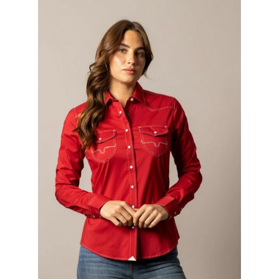 KIMES RANCH - Chemise Skeeter - Rouge