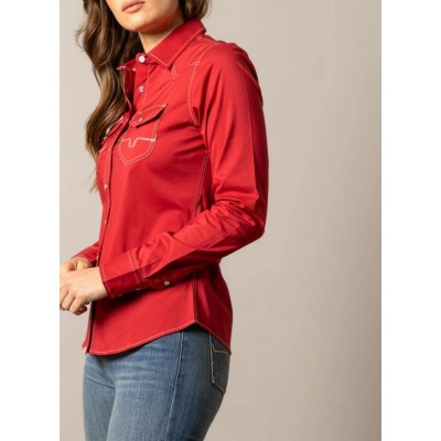 KIMES RANCH - Chemise Skeeter - Rouge