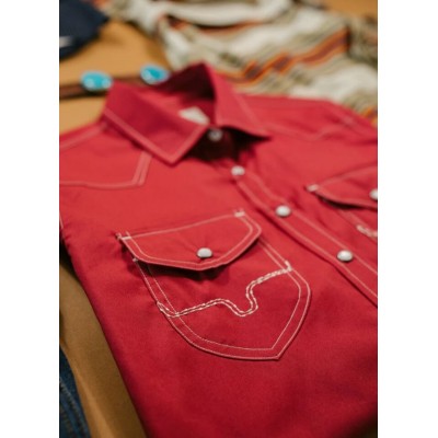 KIMES RANCH - Chemise Skeeter - Rouge