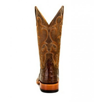 HORSE POWER - Bottes Chocolate Nile Croc Print