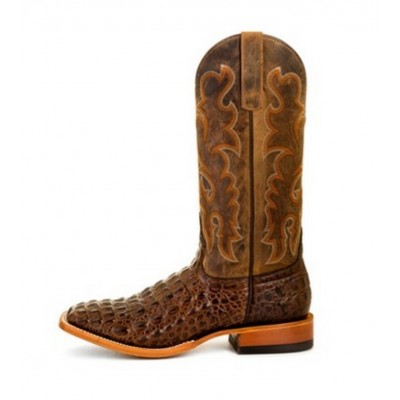 HORSE POWER - Bottes Chocolate Nile Croc Print