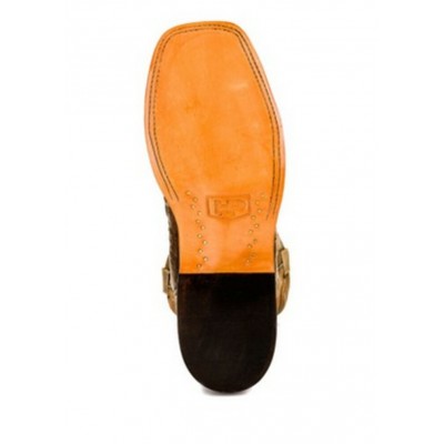 HORSE POWER - Bottes Chocolate Nile Croc Print