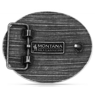 MONTANA SILVERSMITH - Boucle de ceinture Tri Color Rodeo 