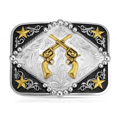 MONTANA SILVERSMITH - Boucle de ceinture Six...