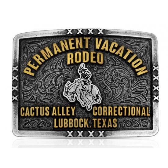 MONTANA SILVERSMITH - Boucle de ceinture Permanent Vacation