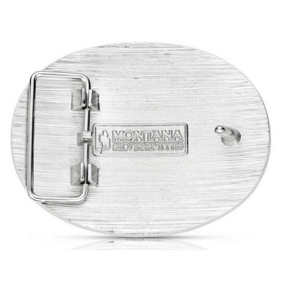 MONTANA SILVERSMITH - Boucle de ceinture Western Way Whiskey Bent
