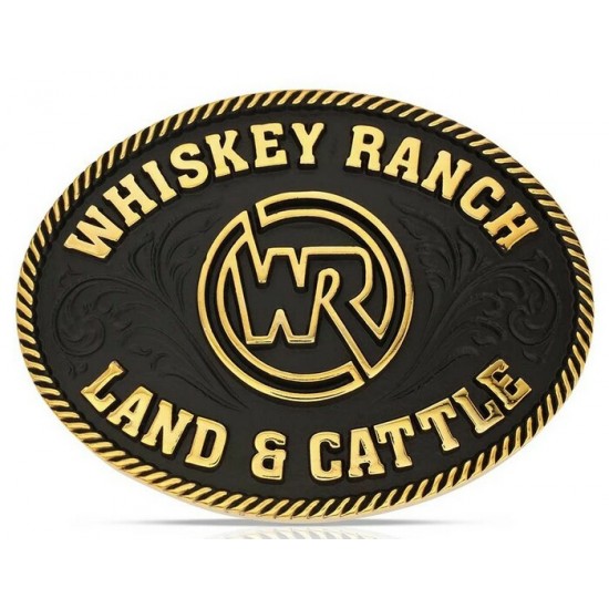MONTANA SILVERSMITH - Boucle de ceinture Classic Whiskey Ranch