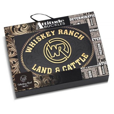 MONTANA SILVERSMITH - Boucle de ceinture Classic Whiskey Ranch