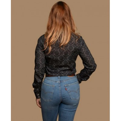 RANCH BRAND - Chemise Femme - Damacus Noir