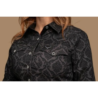 RANCH BRAND - Chemise Femme - Damacus Noir