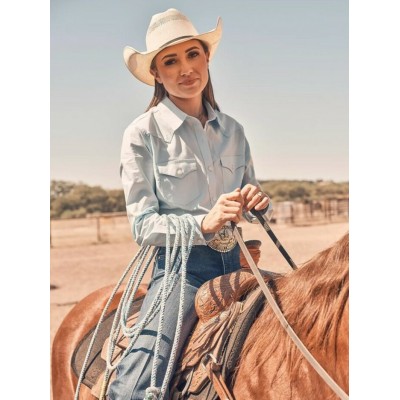 Wrangler® - Chemise Sierra Western Slim à...