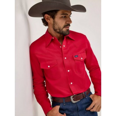 Wrangler® - Chemise de Travail Western à Boutons...