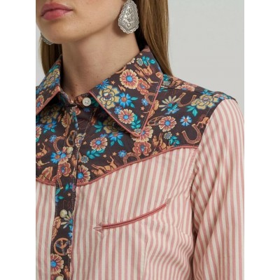 Wrangler® - Chemise Western Lainey Wilson x Wrangler à Imprimé Prairie