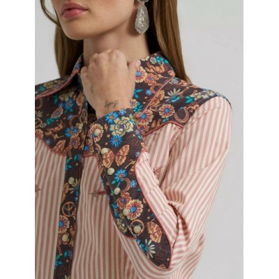 Wrangler® - Chemise Western Lainey Wilson x Wrangler à Imprimé Prairie