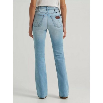 Wrangler® - Jeans Bailey Taille Haute à Coupe Bootcut Orné