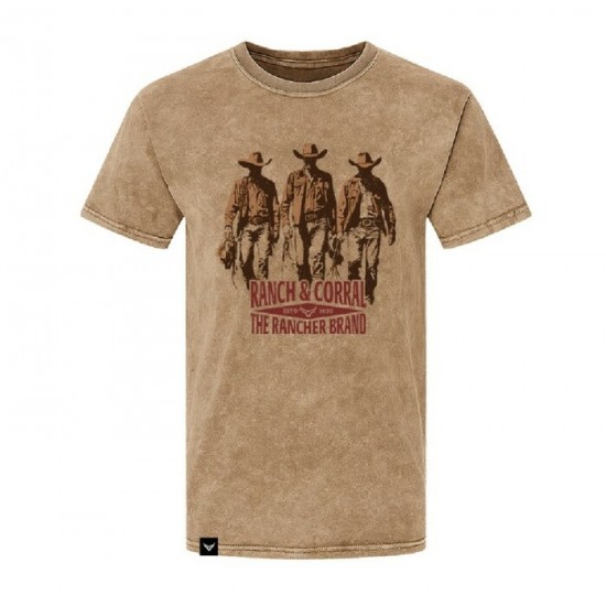 RANCH AND CORRAL - T-Shirt 3 Cowboys