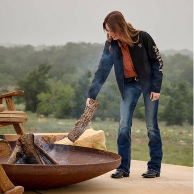 ARIAT - Jeans R.E.A.L. Mid Rise Stretch Entwined Boot Cut