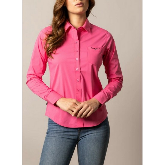 KIMES RANCH - Chemise KR Team - Rose