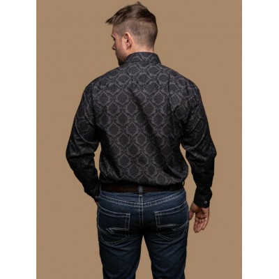 RANCH BRAND - Chemise pour Homme - Damascus Noir