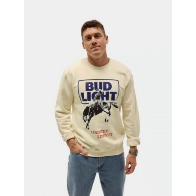 COUNTRY LIBERTY - Crewneck Unisexe Natural...